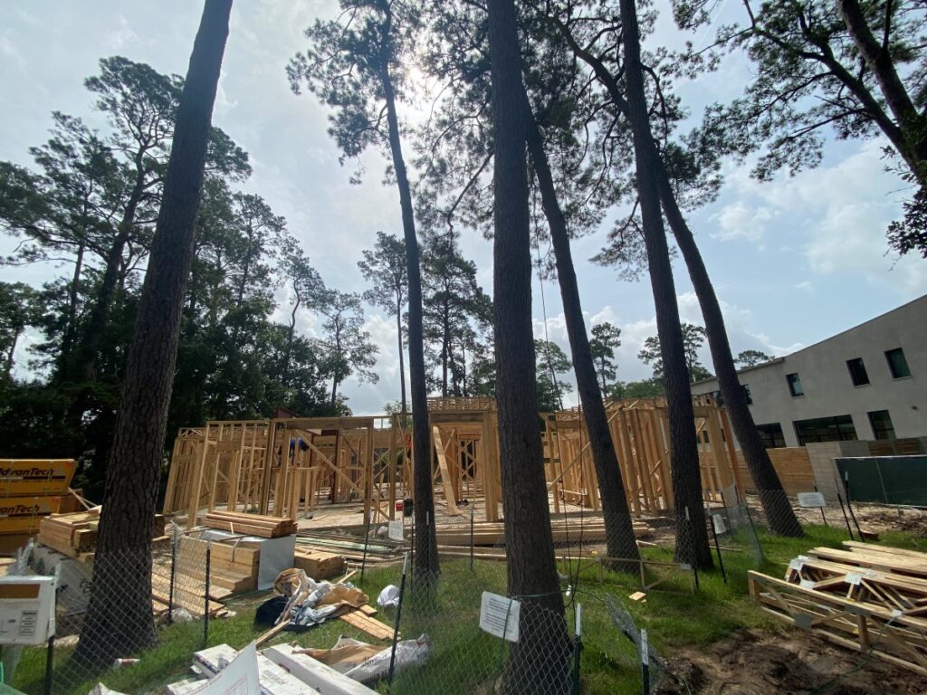 Belin Manor construction photo