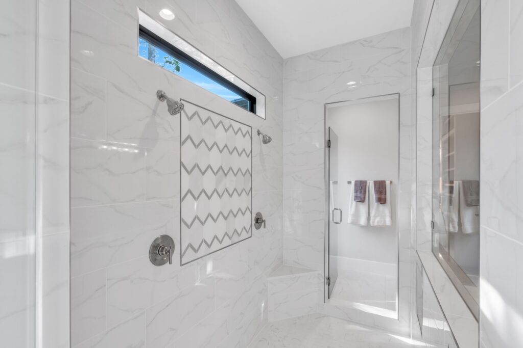 Primary shower in High Meadow Estates