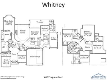 Whitney floor plan