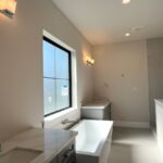 Primary bath Houston heights new construction